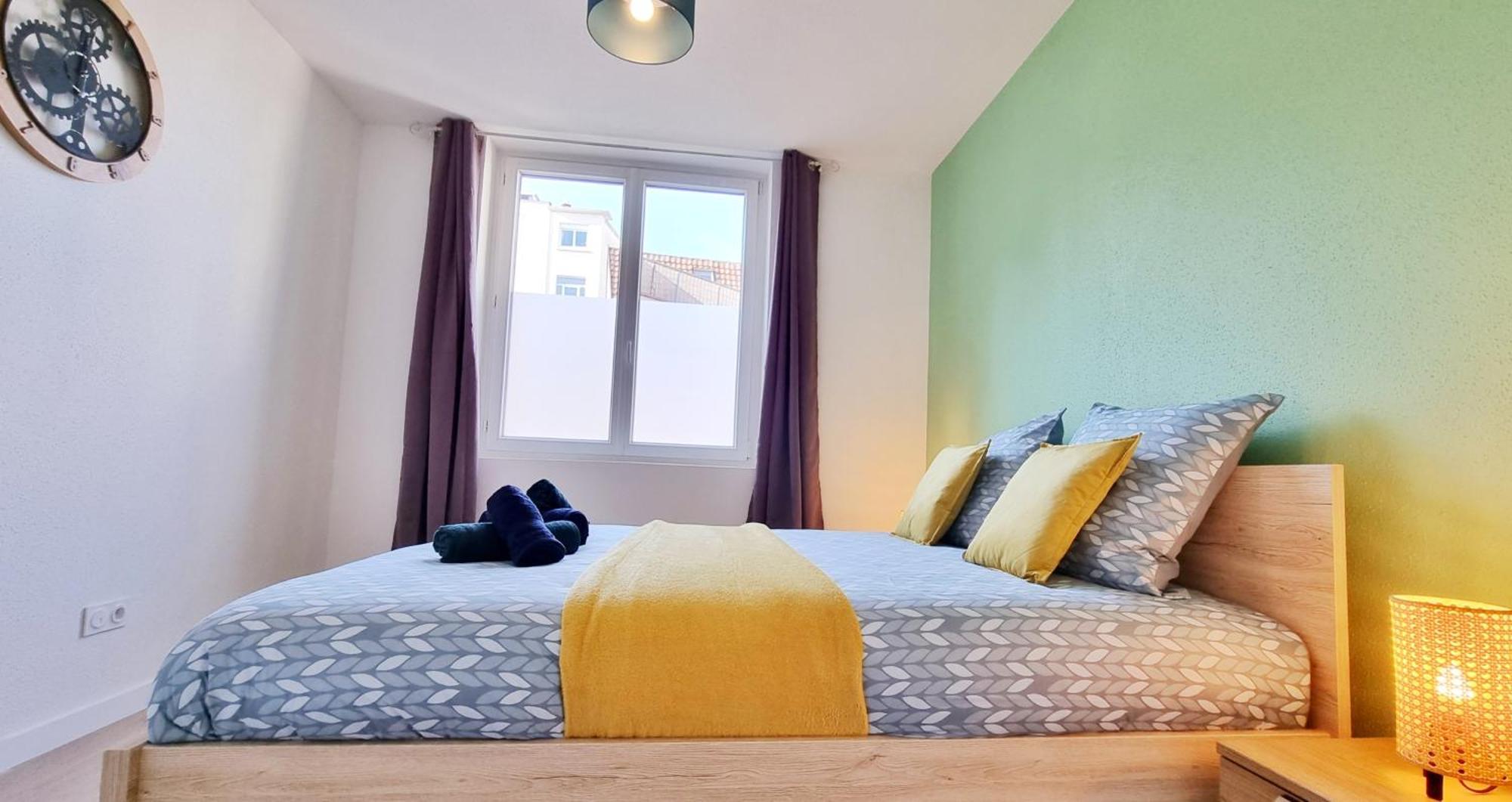 La Residence Evasion 3 - Original - Gare - Wifi - Relax Bnb Мюлуз Номер фото